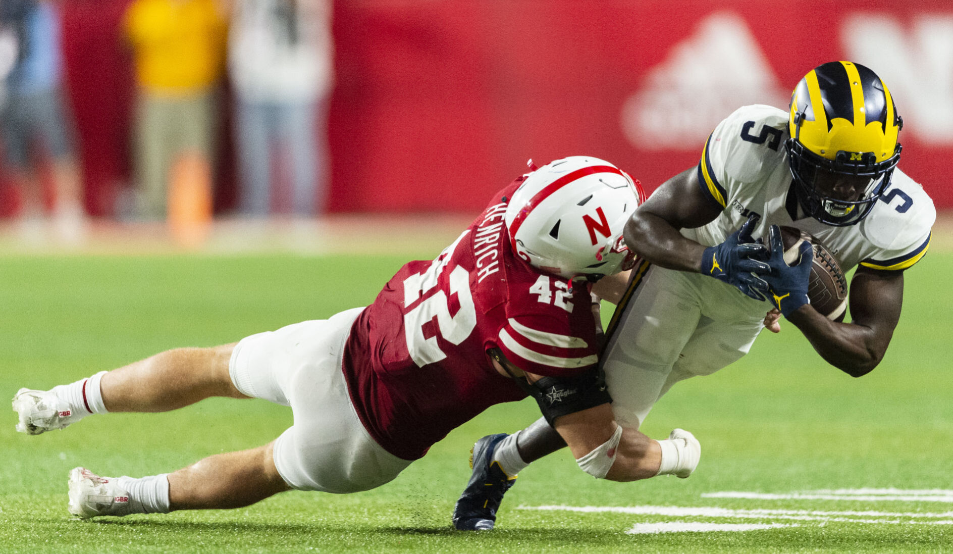 Michigan vs. Nebraska, 10.9